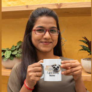 Dog English Bulldog Pet Coffee Mug, Cup