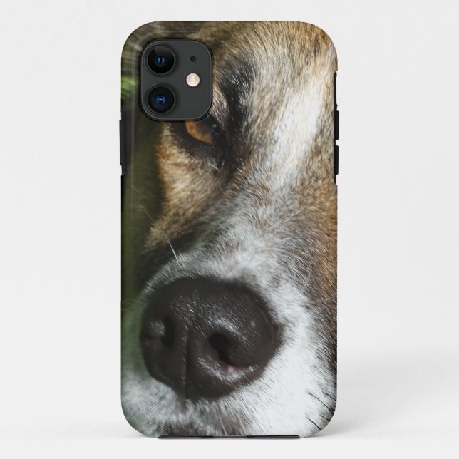 Dog Face Close Up iPhone SE + iPhone 5/5S, Barely Case-Mate iPhone Case (Back)