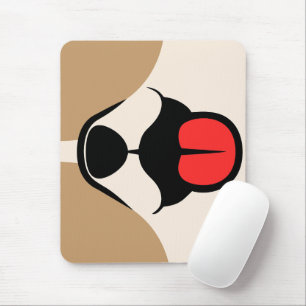 Dog Face Mouse Mat