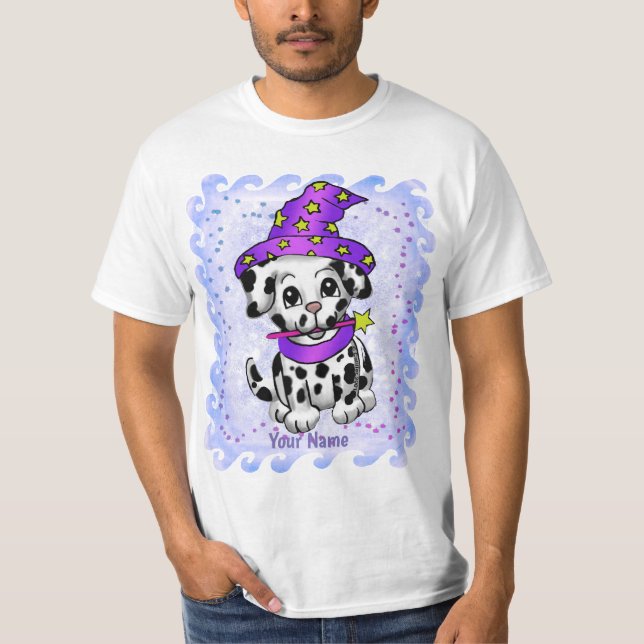 Dog fairy wizard  T-Shirt (Front)