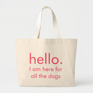 dog fanatic dog jumbo tote