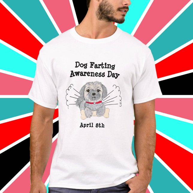 Dog Farting Awareness Day Funny T-Shirt (Creator Uploaded)