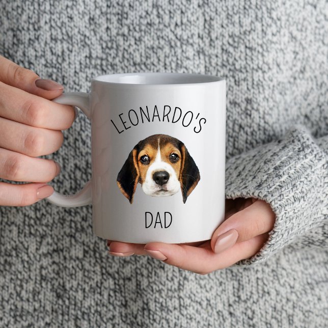 Dog Father Dad Owners Personalised Father's Day Mug (Creator Uploaded)