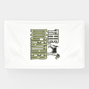 Dog Father Terrier Vintage Engraving Shirt Design_ Banner