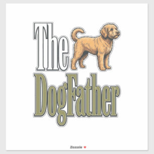 Dog Father Vintage Engraving Dog Lover Design_1