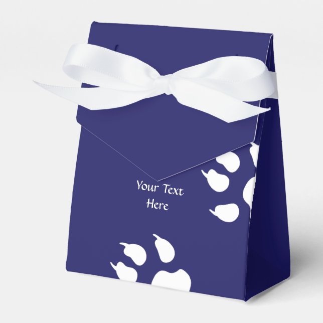 Dog  favour box (Front Side)