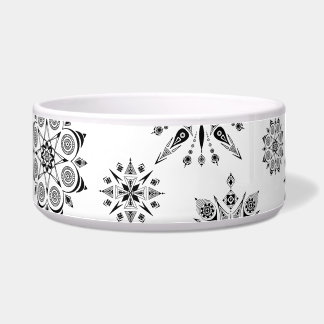 dog feed with mandalas