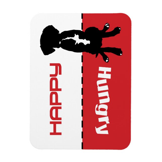 Dog Feeding Magnet - Have you fed the dog? (Vertical)