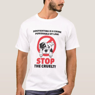 Dog Fighting Protest T-Shirt