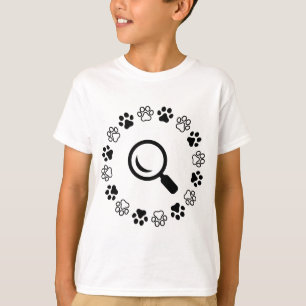 Dog,find puffy T-Shirt