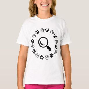 Dog,find puffy T-Shirt