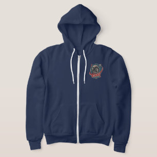 Dog First to Orbit Retro Vintage Astronaut Dog Hoodie