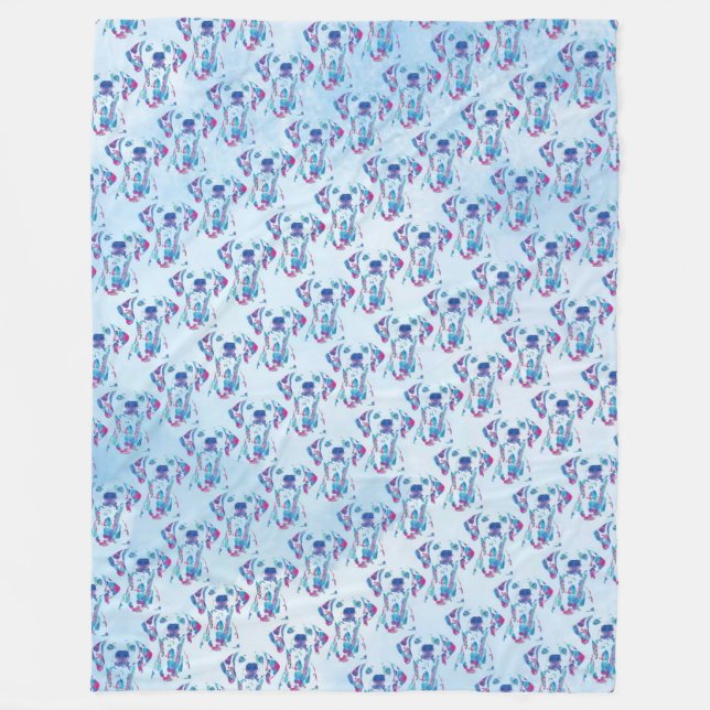 Dog Fleece Blanket (Front)