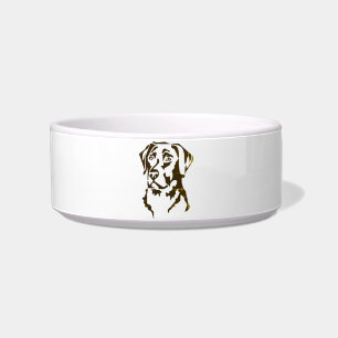DOG FOOD BOWL CERAMIC STYLE DESIGN