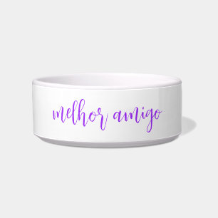 DOG FOOD BOWL CERAMIC STYLE DESIGN