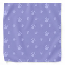 Dog footprints Bandanna