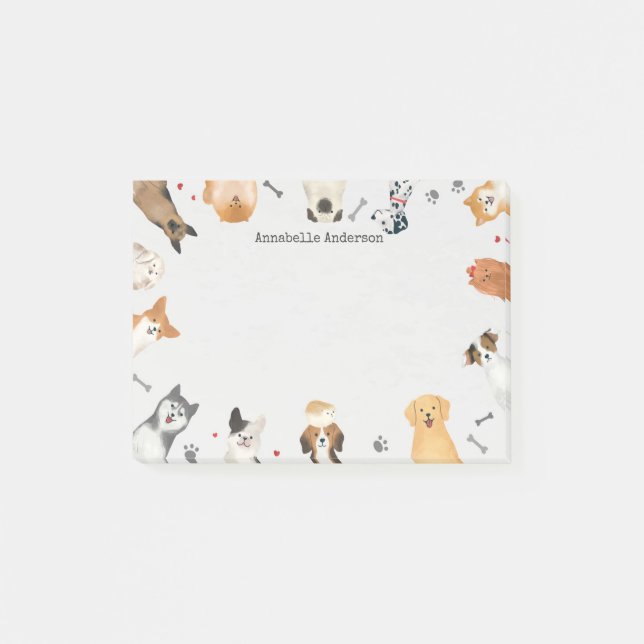 Dog Frame Post-it Notes (Front)