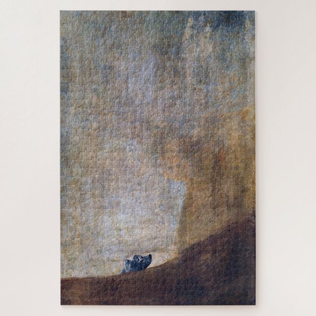 Dog, Francisco Goya Jigsaw Puzzle (Vertical)