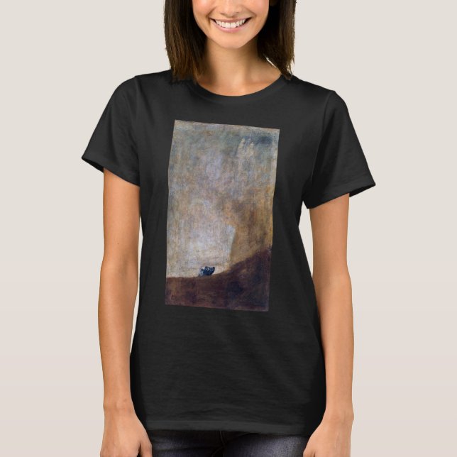 Dog, Francisco Goya T-Shirt (Front)