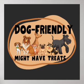 Dog-friendly sign