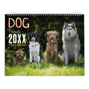 Dog Friends 2027 Animals Wall Calendar