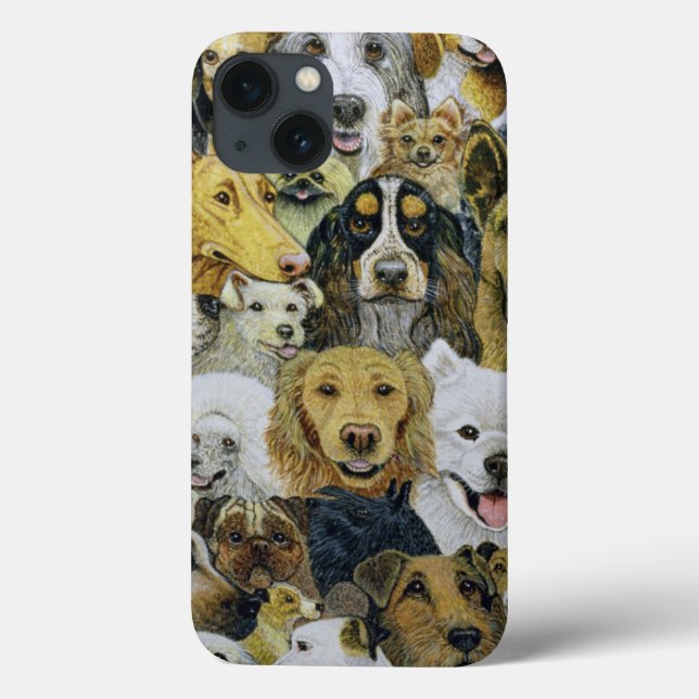 Dog Friends Case-Mate iPhone Case (Back)