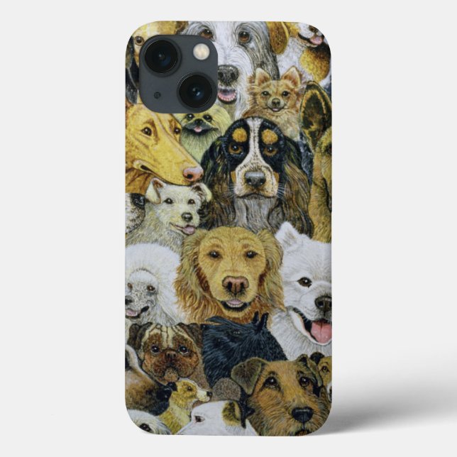 Dog Friends Case-Mate iPhone Case (Back)