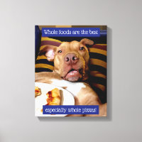 Dog Full Of Pizza