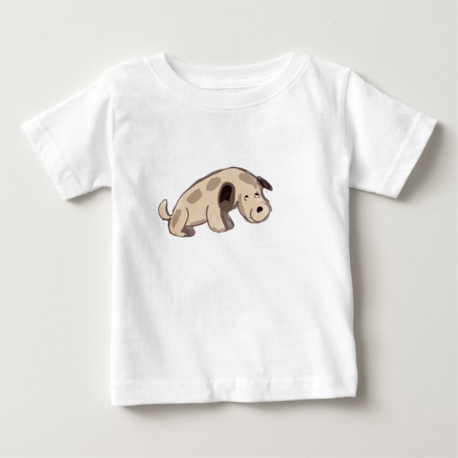 Dog Funny Baby T-Shirt (Front)