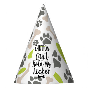 Dog Funny Quote Birthday Pawty  Party Hat