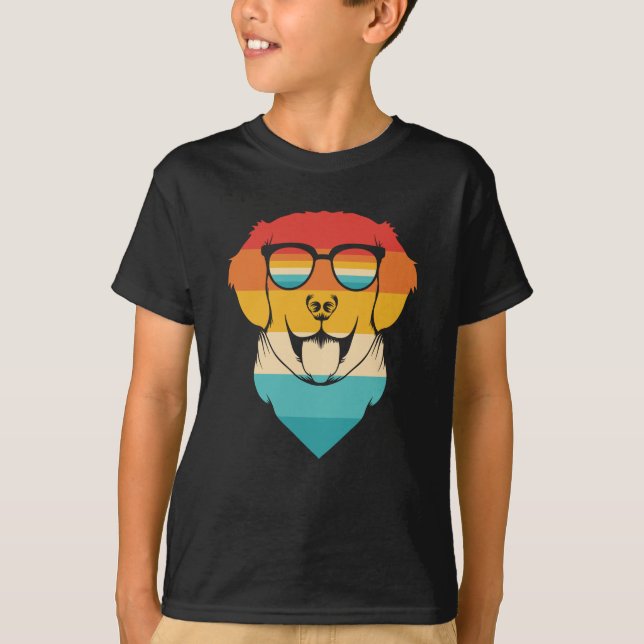 Dog Funny Vintage T-Shirt (Front)