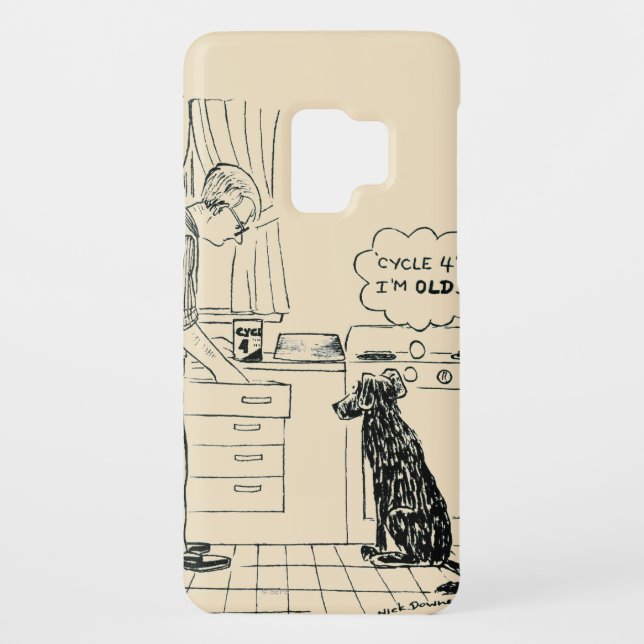 Dog Getting Older Case-Mate Samsung Galaxy Case (Back)