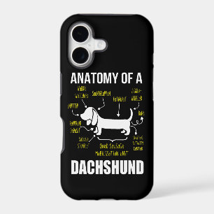 Dog Gift Anatomy Of Dachshund