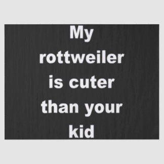 Dog Gift | Baby rottweiler Tissue Paper