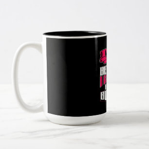 Dog Gift Between A Girl And Her French Bulldog Two-Tone Coffee Mug