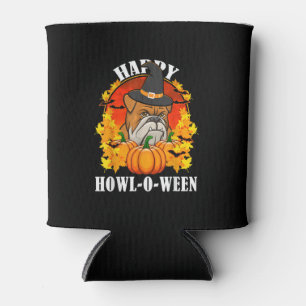Dog Gift Bulldog Halloween Gift For Dog Lovers Can Cooler