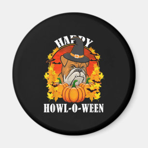 Dog Gift Bulldog Halloween Gift For Dog Lovers Magnet