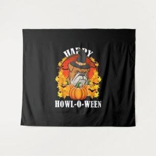 Dog Gift Bulldog Halloween Gift For Dog Lovers Tapestry