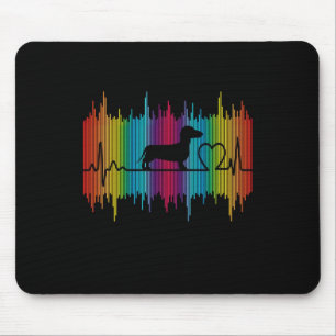 Dog Gift Dachshund Love Mouse Mat