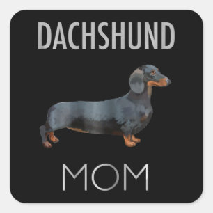 Dog Gift   Dachshund Mum Dog Square Sticker