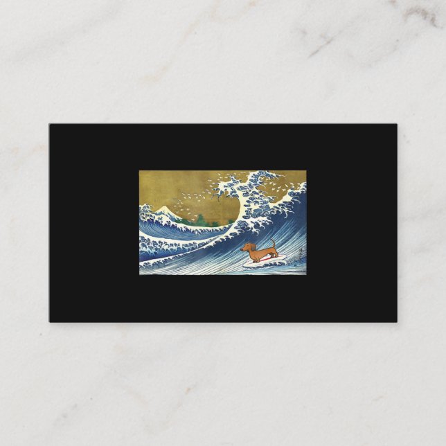 Dog Gift | Dachshund - Wiener Dog Gift Dog Lover Enclosure Card (Front)