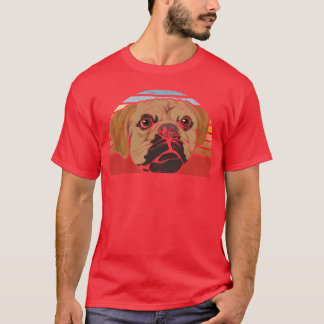 Dog Gift Dog Lover Retro Puggle retro retro T-Shirt