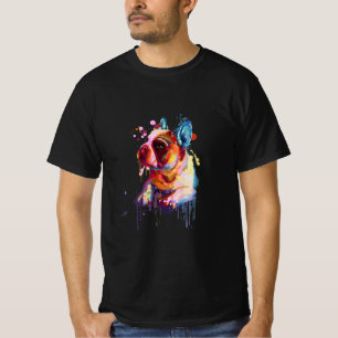Dog Gift French Bulldog Hand Drawing Art T-Shirt