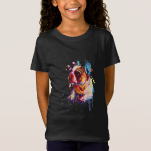 Dog Gift French Bulldog Hand Drawing Art T-Shirt