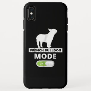 Dog Gift   French Bulldog Mode iPhone XS Max Case
