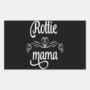 Dog Gift   I love my rottweiler Rectangular Sticker