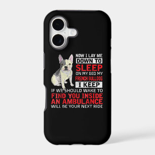 Dog Gift I To Sleep On My Bed My French Bulldog