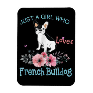 Dog Gift Loves French Bulldog Magnet