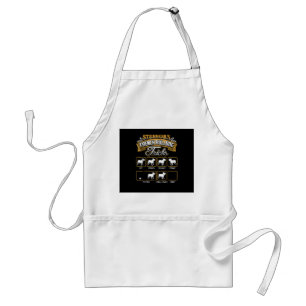 Dog Gift Stubborn French Bulldog Tricks Standard Apron