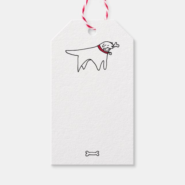 Dog Gift Tag (Front)